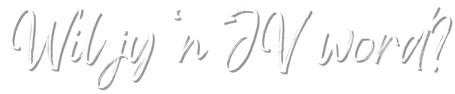 Wil jy 'n JV word? 2026/7 Aansoeke